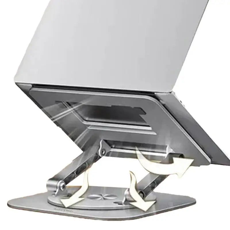 Gadgit Co™ – 360° Adjustable Aluminium Laptop Stand | Foldable, Portable