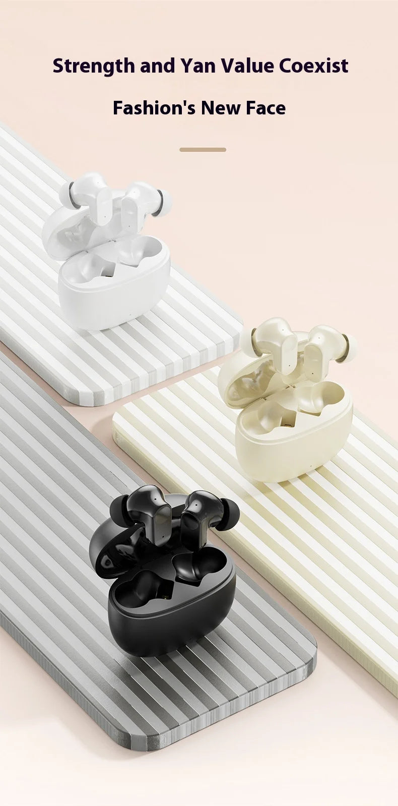 AirBeat Pro™ Wireless Earbuds | Bluetooth 5.3, ANC, 20Hr Battery