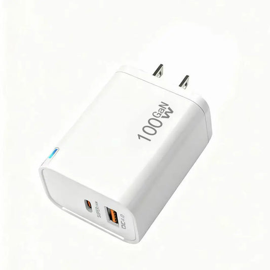 Gadgit Co PowerBrick Pro™ – 100W GaN USB-C & USB-A Fast Charger