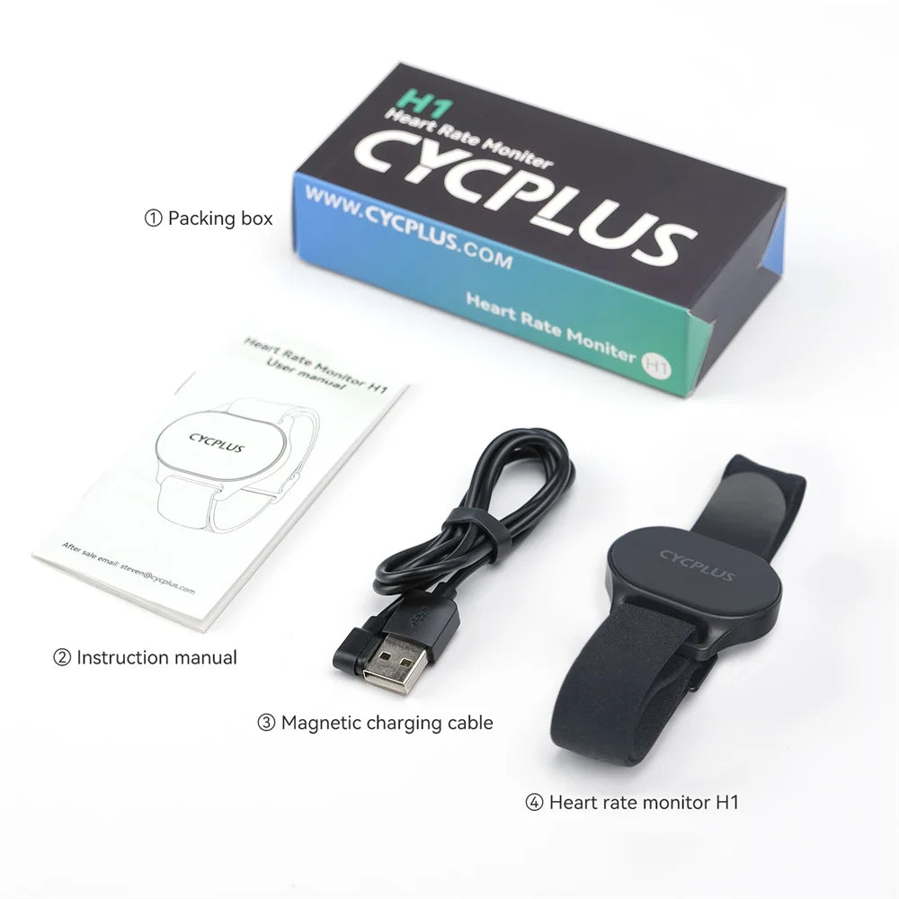 CYCPLUS HR Pro – Bluetooth & ANT+ Heart Rate Armband