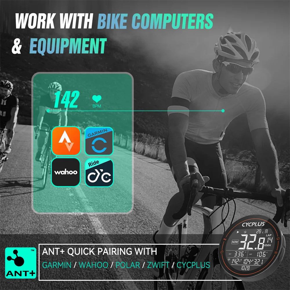 CYCPLUS HR Pro – Bluetooth & ANT+ Heart Rate Armband