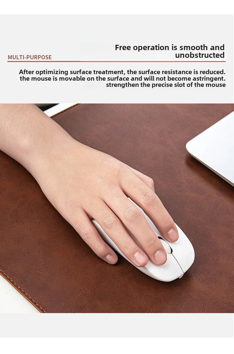 Gadgit Co™ Waterproof PU Leather Desk Mat | Non-Slip, Easy-Clean, 5 Sizes