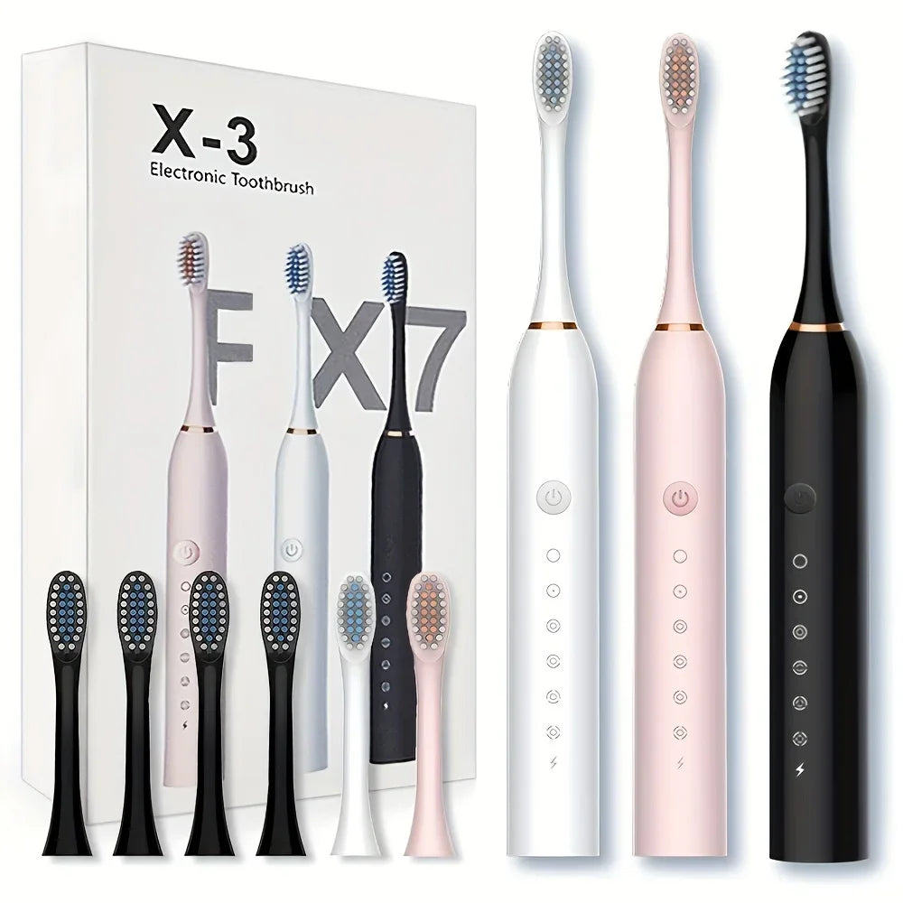 Gadgit Co™ – Six-Speed Electric Toothbrush