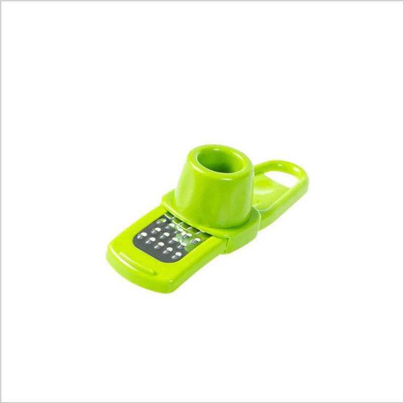 Gadgit Co Mini Manual Garlic & Ginger Grinder | Compact, Odour-Free PP, 2 Colours