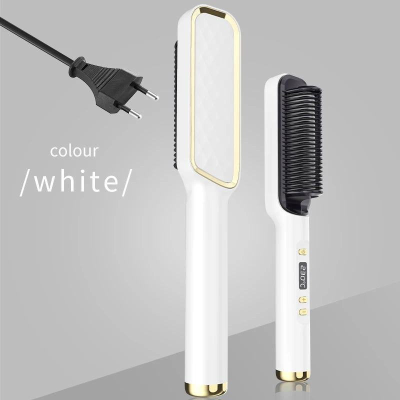 SleekComb Pro™ – Anti-Scald Ionic Straightener
