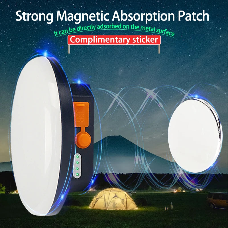 Gadgit Co Rechargeable LED Camping Lantern | Phone Charger, 10hr Battery, 2 Sizes