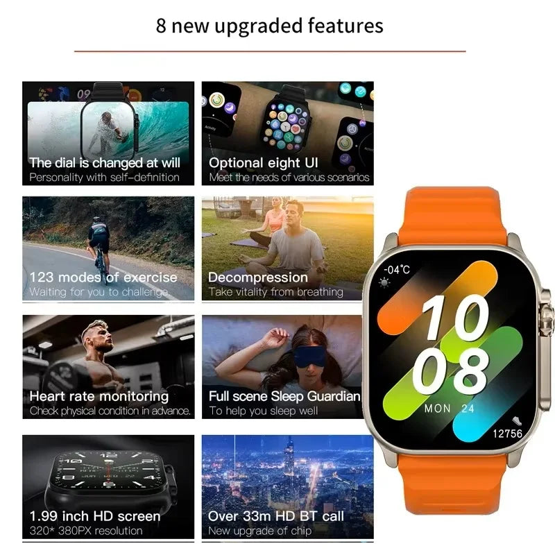 TitanFit 49™ – AMOLED Outdoor Smartwatch