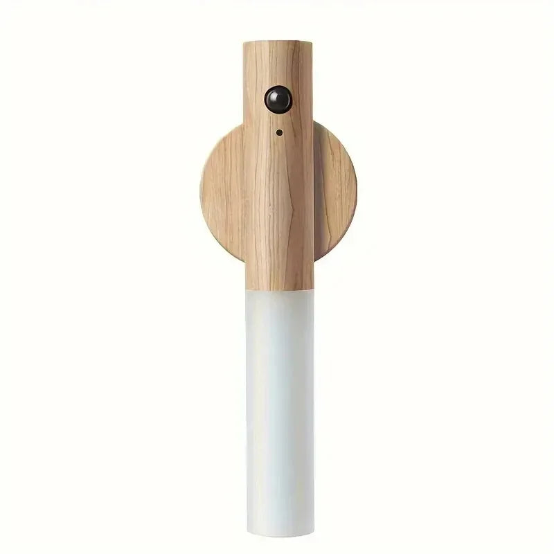 1pc Intelligent Human Body Induction Night Light, LED Rechargeable Corridor Cabinet Wall Light, Household Toilet Wall Induction
