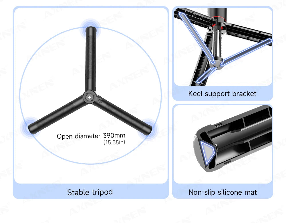 SnapPro X™ – 1708mm Extendable Selfie Tripod