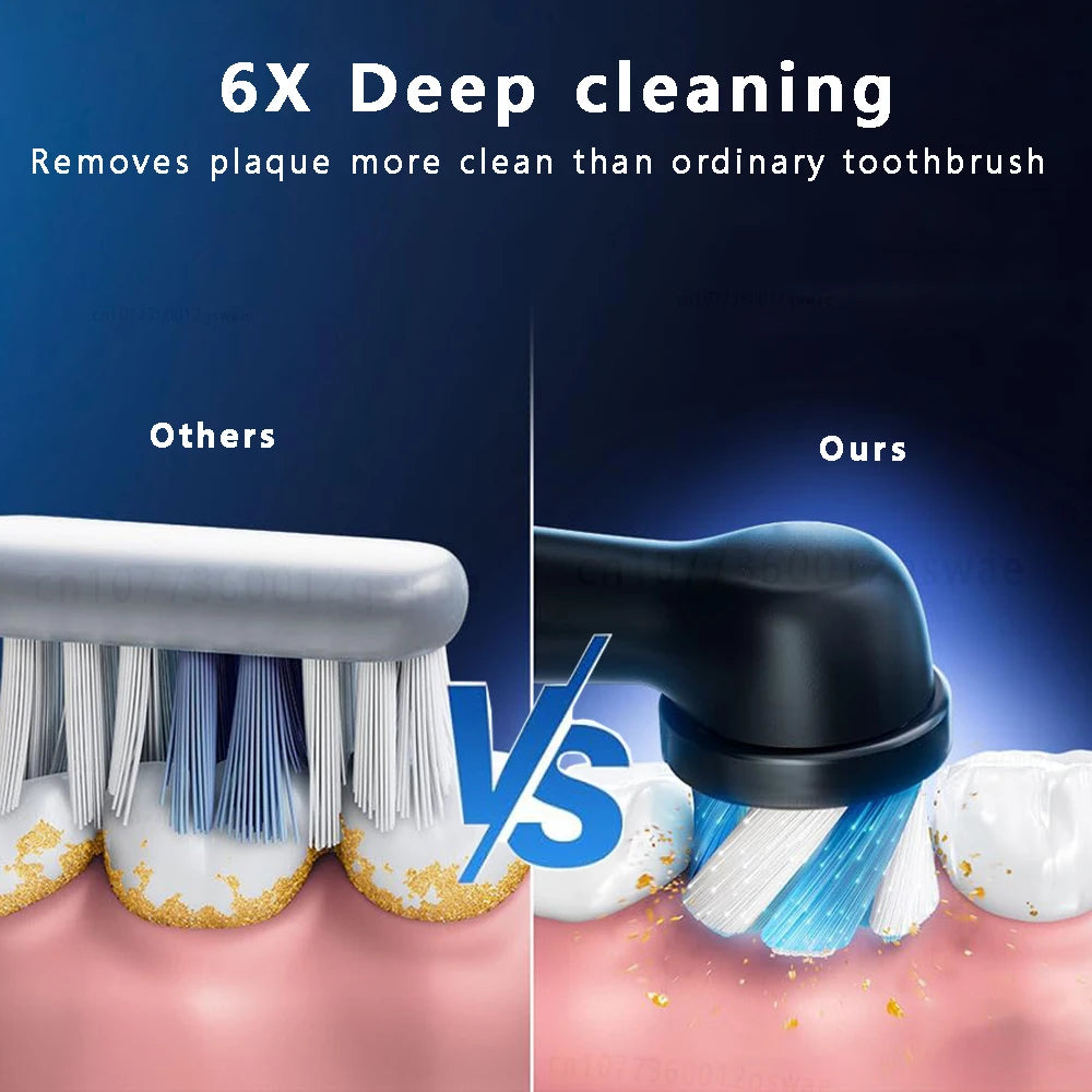 SmilePro 8X™ – Rechargeable Rotary Electric Toothbrush