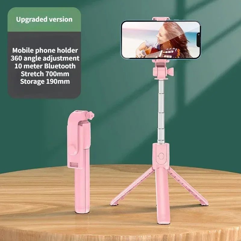 SnapPro™ – Wireless Selfie Stick & Tripod with Light