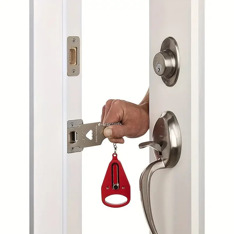Gadgit Co Portable Travel Safety Door Lock | Universal, No Tools, Hotel & Home
