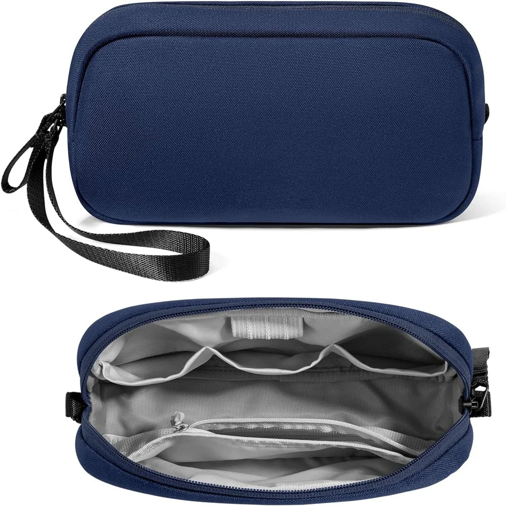 Electronics Organizer Travel Case Water Resistant Travel Bag Cable Organizer for Essentials Accessories.
