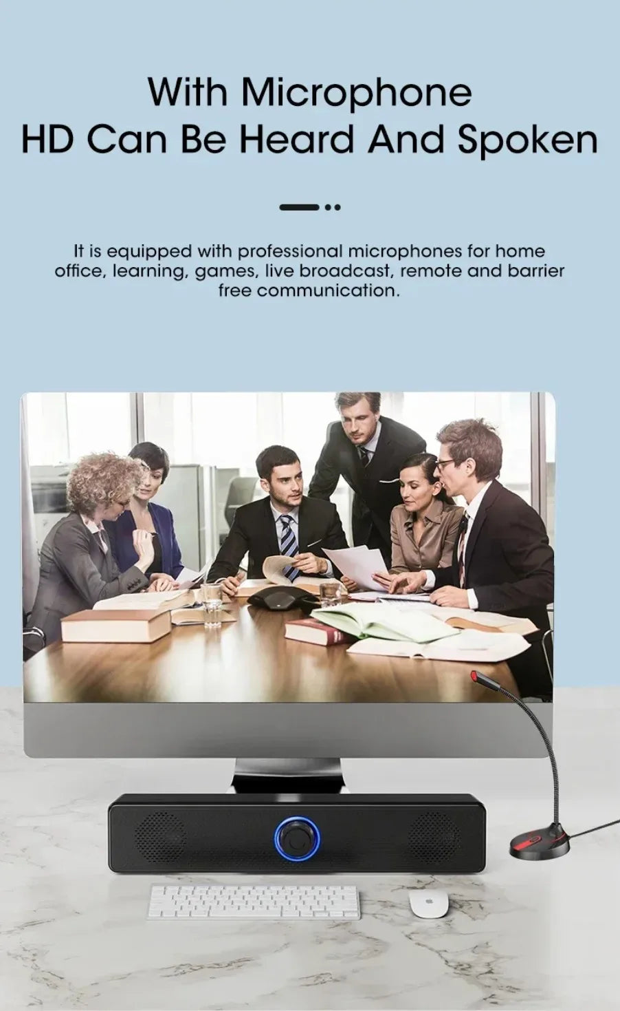 SoundBar X™ – Wireless & USB Powered TV Soundbar