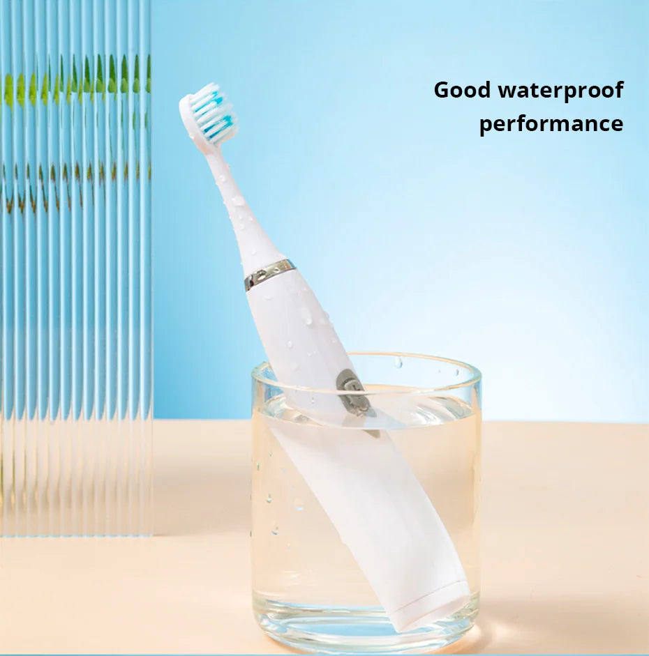 Tongwode Electric Toothbrush for Adults Soft Bristle Portable Battery E802 Endurance IPX6 Waterproof Intelligent Effective