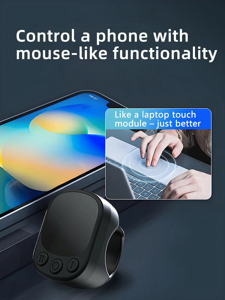ScrollRing Pro™ – Smart Touch Remote Clicker