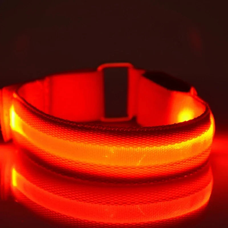 USB Rechargeable LED Night Running Armband Safety Light Belt for Outdoor Sports Cycling Bike Warning Wristband Arm Leg Light