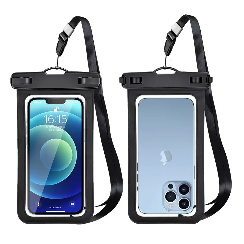 Gadgit Co™ – IPX8 Waterproof Phone Pouch with Lanyard