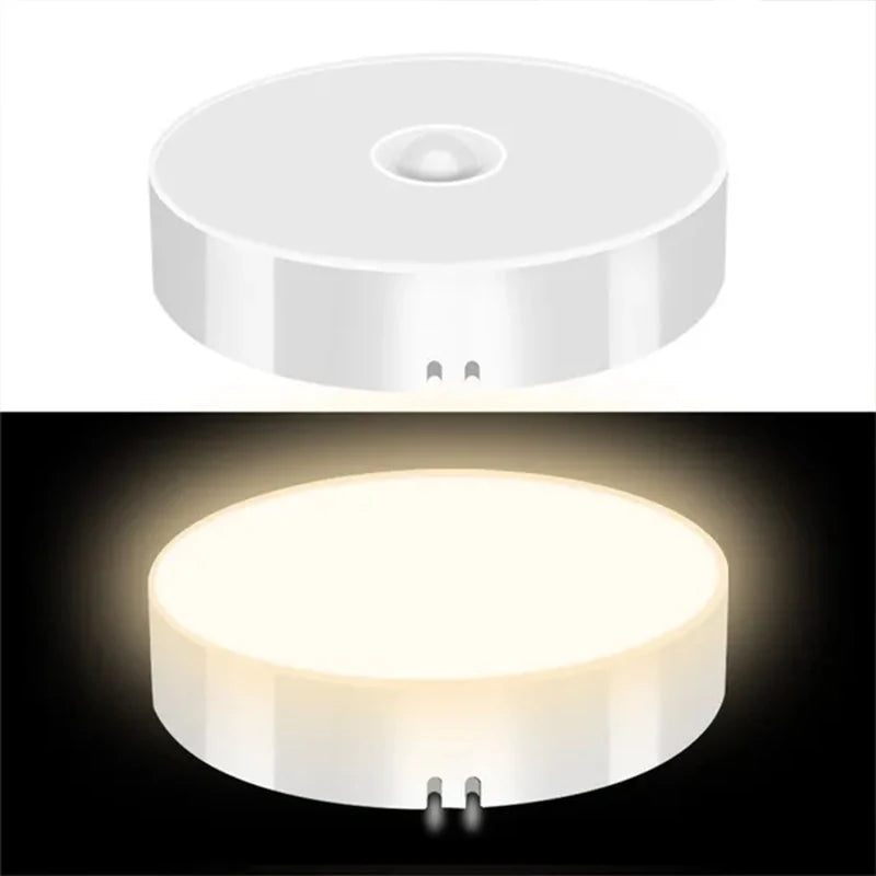 Gadgit Co PIR Motion Sensor Night Light | 120° Sensor, Magnetic, USB, 2–6 Pack