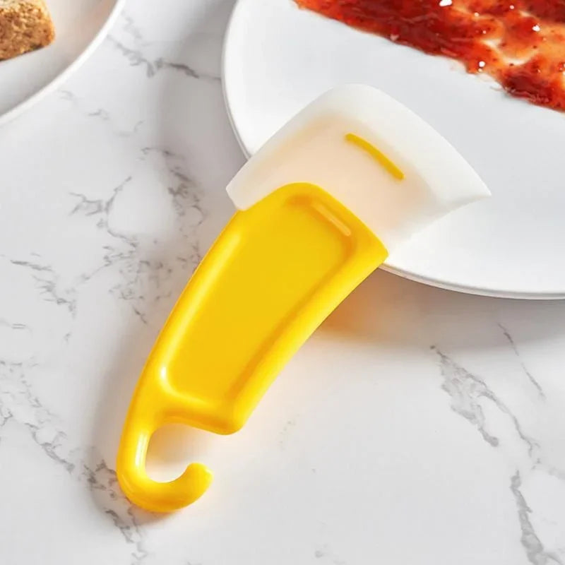 Gadgit Co Silicone Kitchen Scraper Spatula | Pan-Safe, Hanging Storage, 1/2/3pc