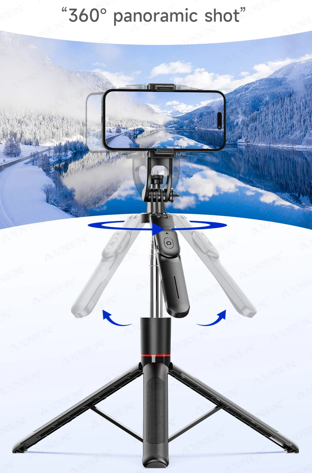 SnapPro X™ – 1708mm Extendable Selfie Tripod