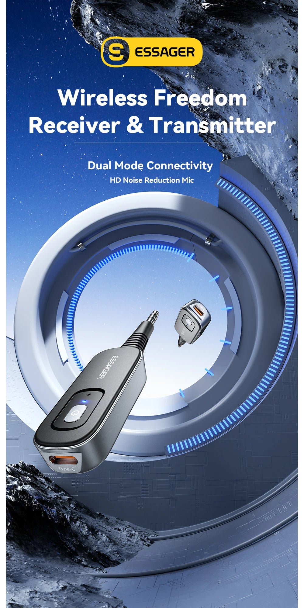 AirLink Mini™ – 2-in-1 Bluetooth 5.1 Audio Adapter