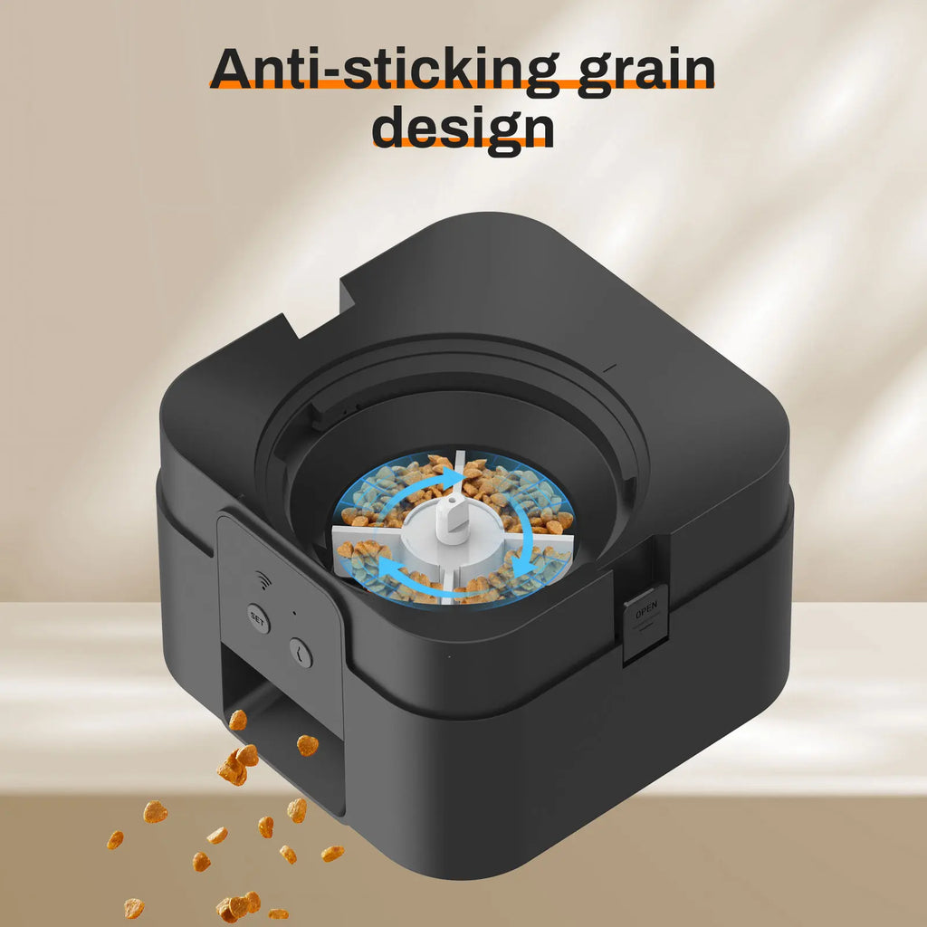 PetFlow Smart™ – Automatic Timed Pet Feeder