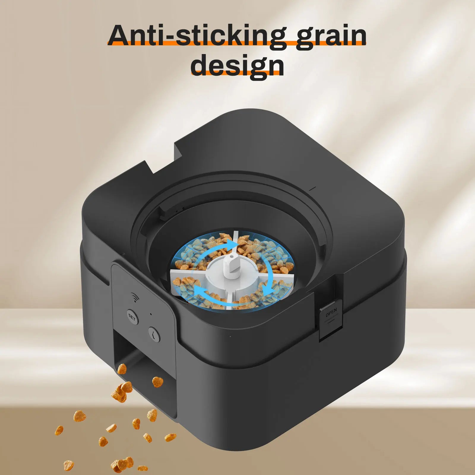 PetFlow Smart™ – Automatic Timed Pet Feeder