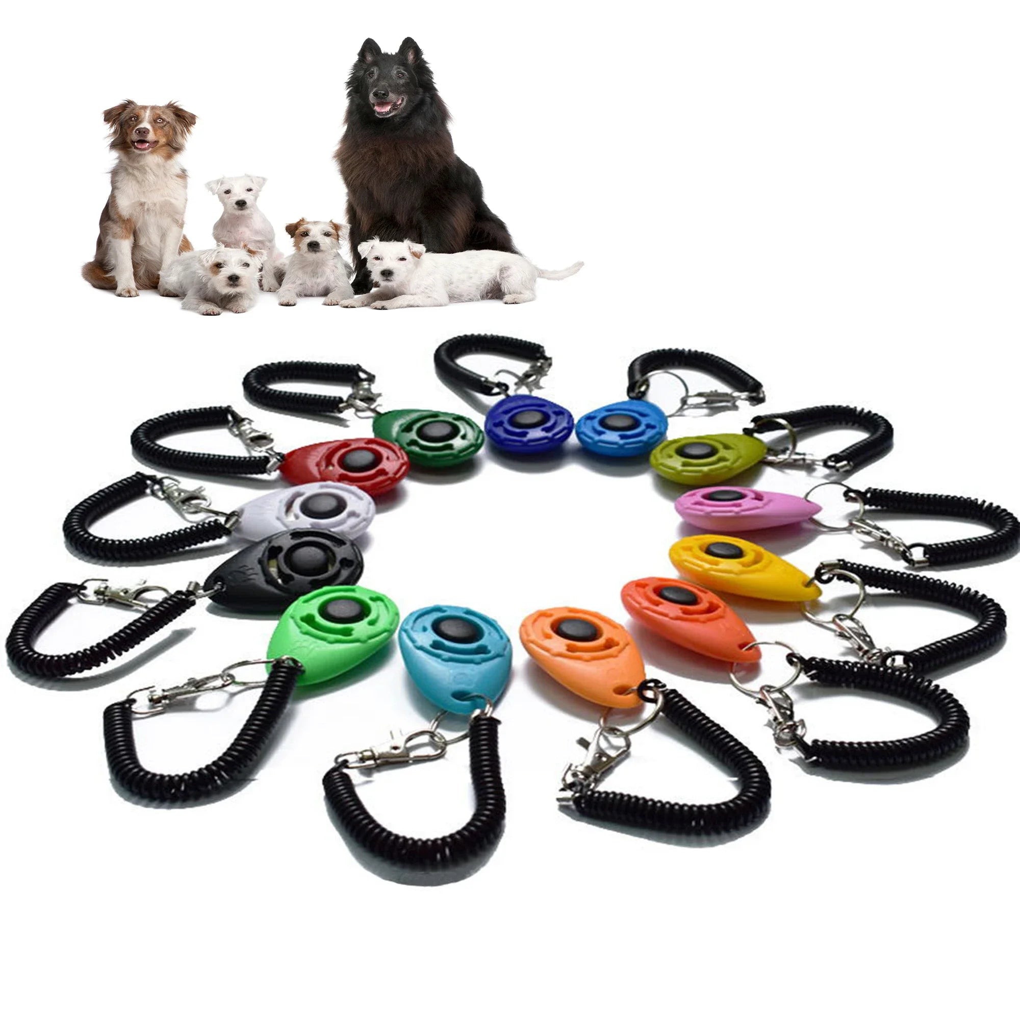 TrainClick™ – Pet Training Clicker with Wrist Strap