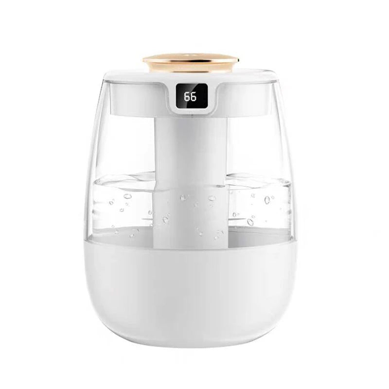 Gadgit Co 1.3L Large Capacity Dual Spray Desktop Humidifier | 20hr Runtime, Night Light