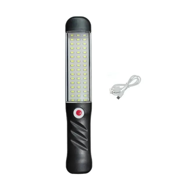 Gadgit Co Portable Magnetic LED Work Light | USB Rechargeable, 48 LEDs, 8hr Battery