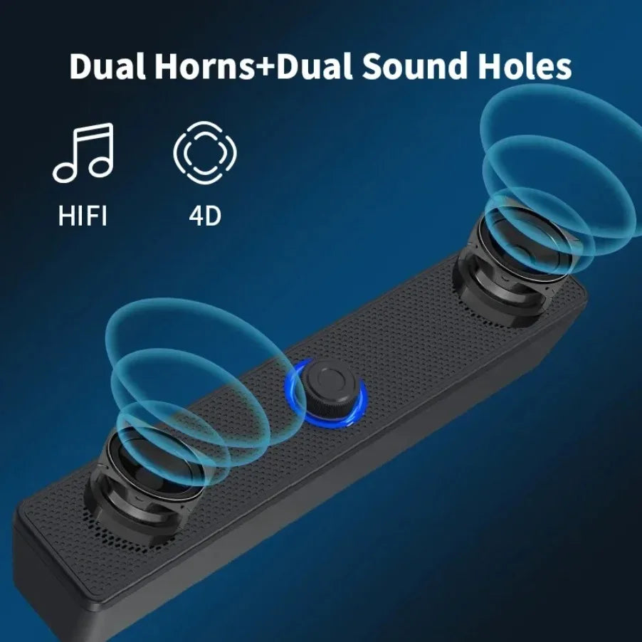 Gadgit Co™ – USB Powered PC & TV Soundbar