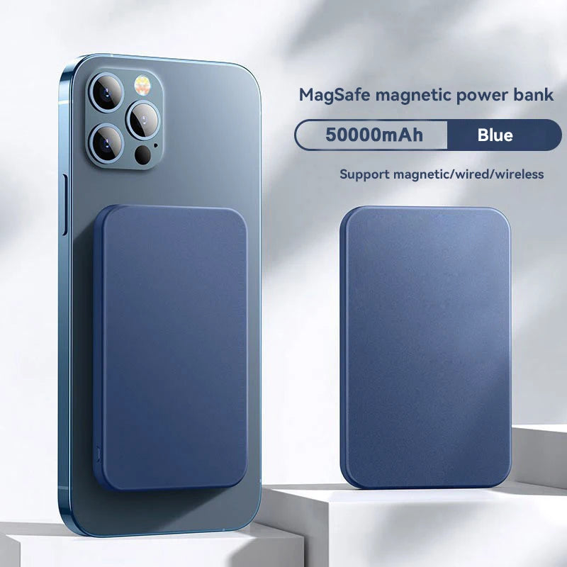 MagCharge Max™ – 50,000mAh Magnetic Wireless Power Bank