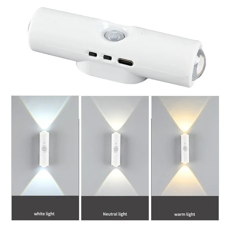 Gadgit Co RGB Motion Sensor Night Light | Magnetic, Rechargeable