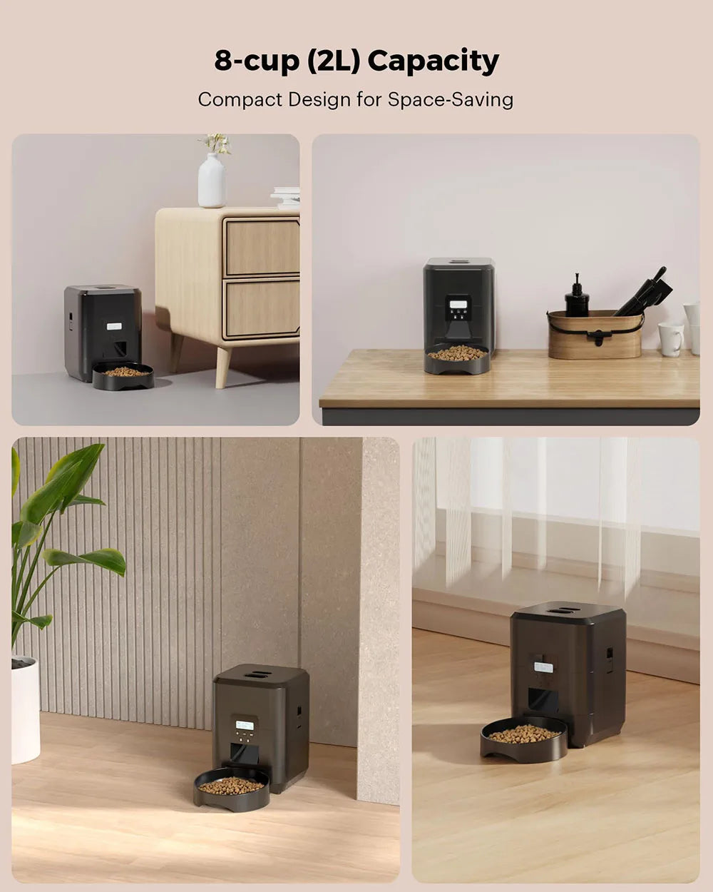 PetFlow Smart™ – Automatic Timed Pet Feeder