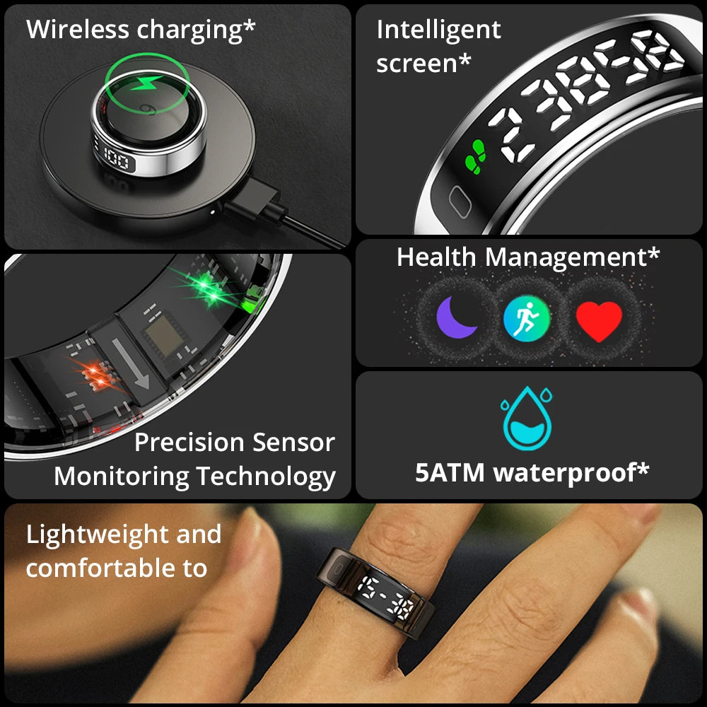 COLMI R12 – Smart Health Ring with Display