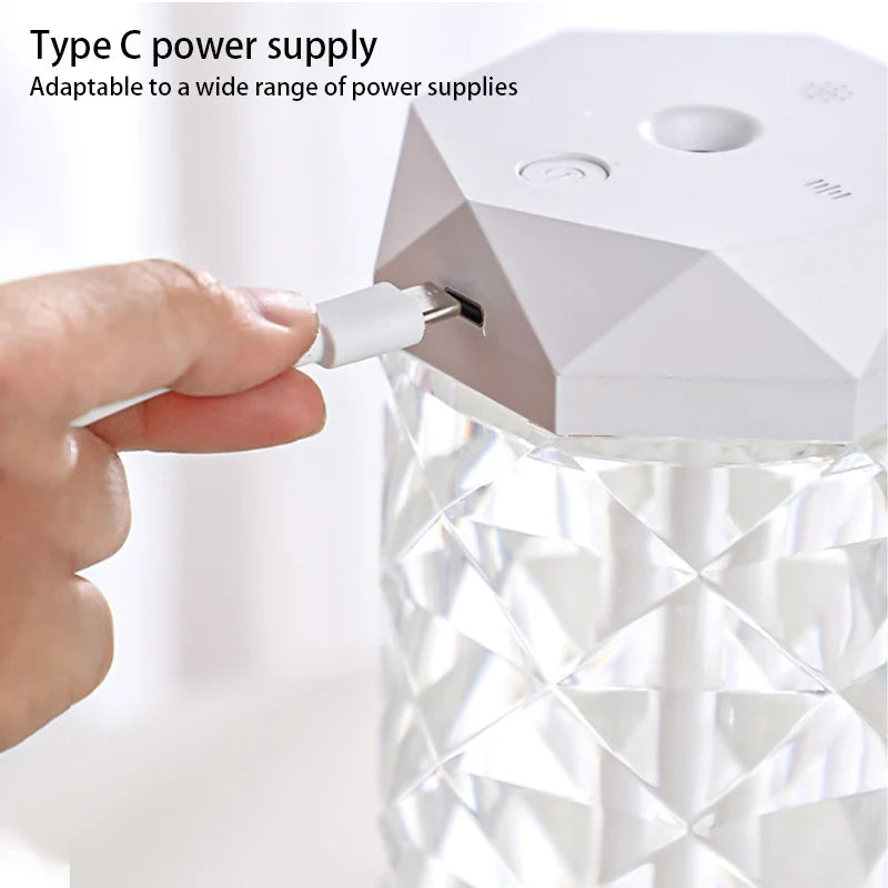 Gadgit Co 400ml USB Humidifier & Aroma Diffuser | RGB Mood Light, Home & Car