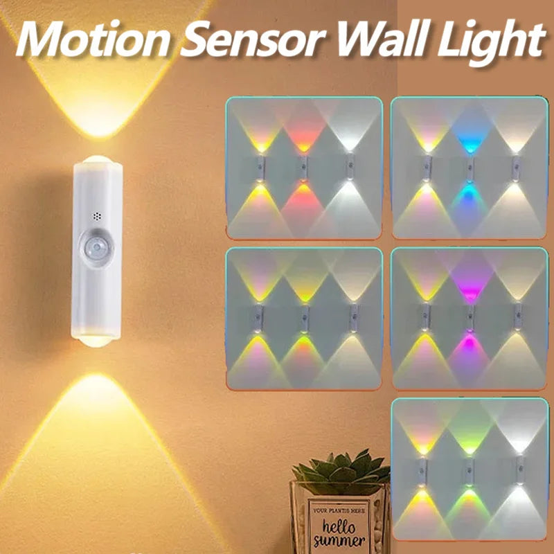 Gadgit Co RGB Motion Sensor Night Light | Magnetic, Rechargeable