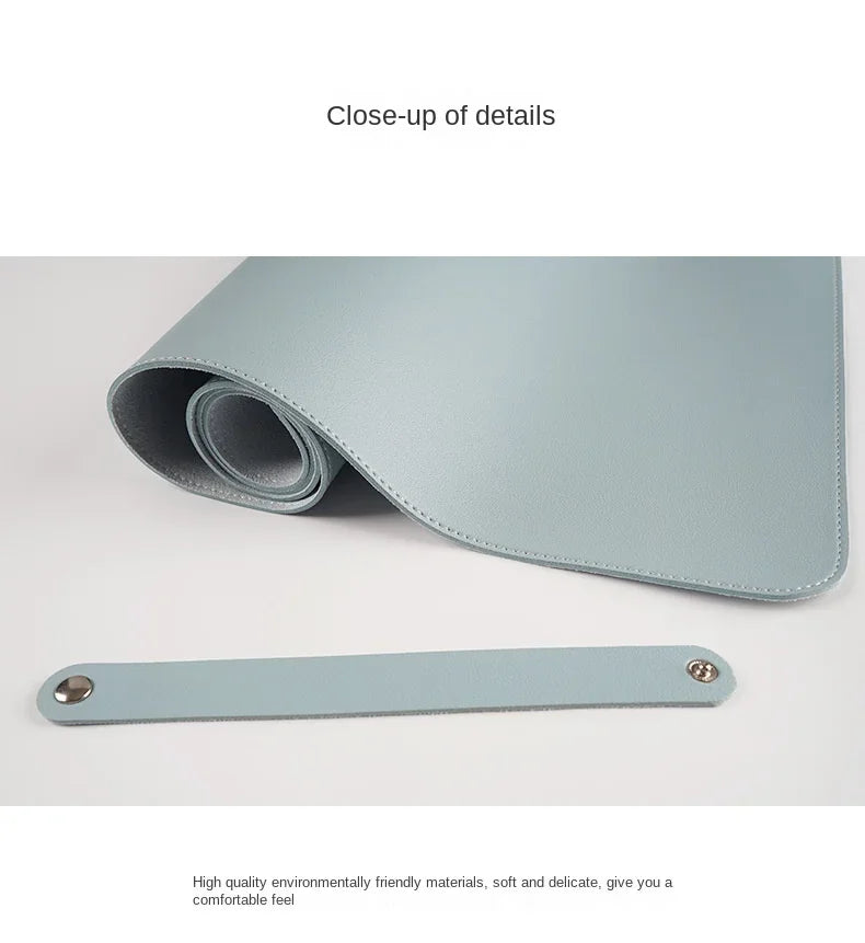 Gadgit Co™ PU Leather Desk & Gaming Mouse Pad | 60×30cm, Non-Slip, Waterproof