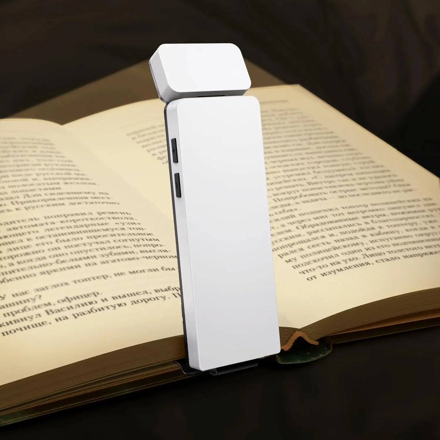 Gadgit Co Clip-On LED Reading Light | 3 Colour Temps, 80hr Battery, USB-C, Eye-Care