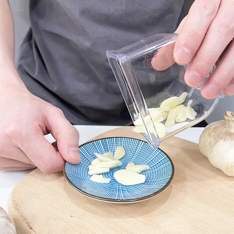 Gadgit Co Manual Garlic Press & Grater | Stainless Steel, Peeler & Cutter, Eco-Friendly