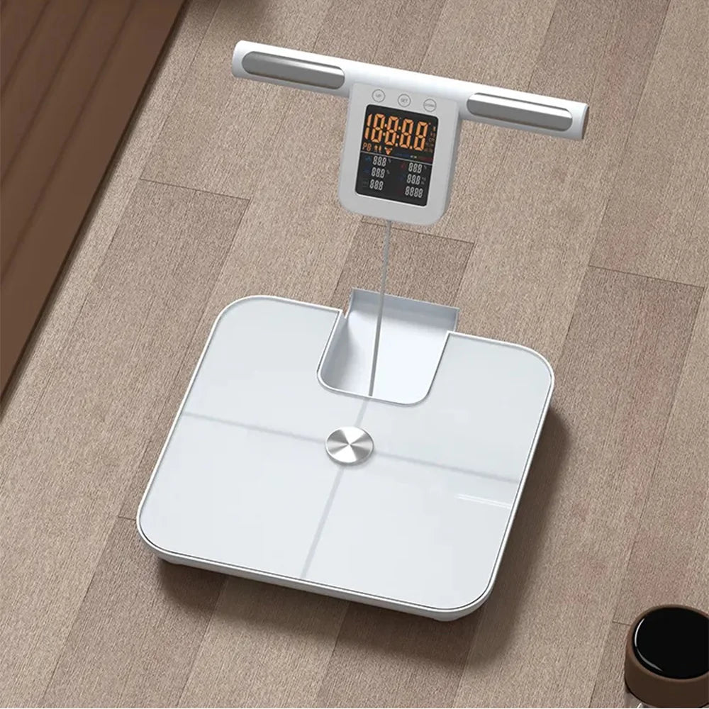 BioScan Pro™ – Smart Body Composition Scale with Handle