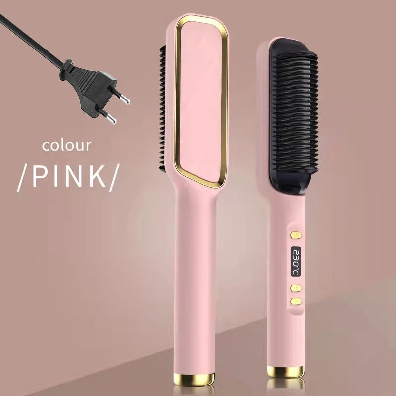SleekComb Pro™ – Anti-Scald Ionic Straightener