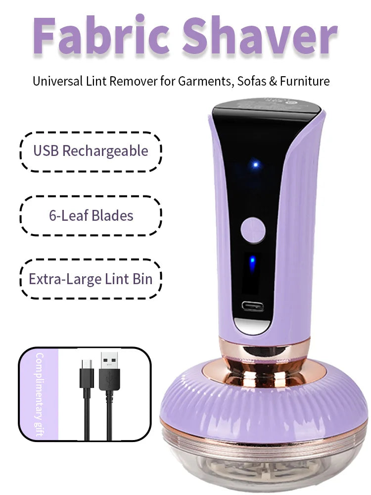 FabricRenew™ – Rechargeable Lint & Fuzz Remover