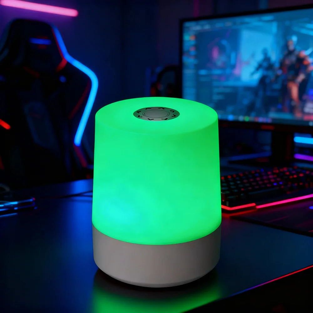 Gadgit Co ™ LED Night Light | RGB & 3CCT, Touch & Remote, USB Rechargeable