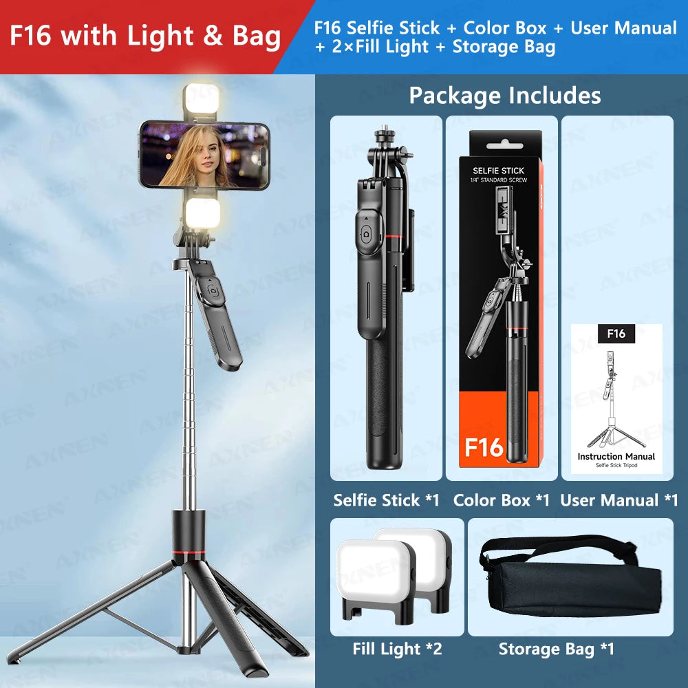 SnapPro X™ – 1708mm Extendable Selfie Tripod