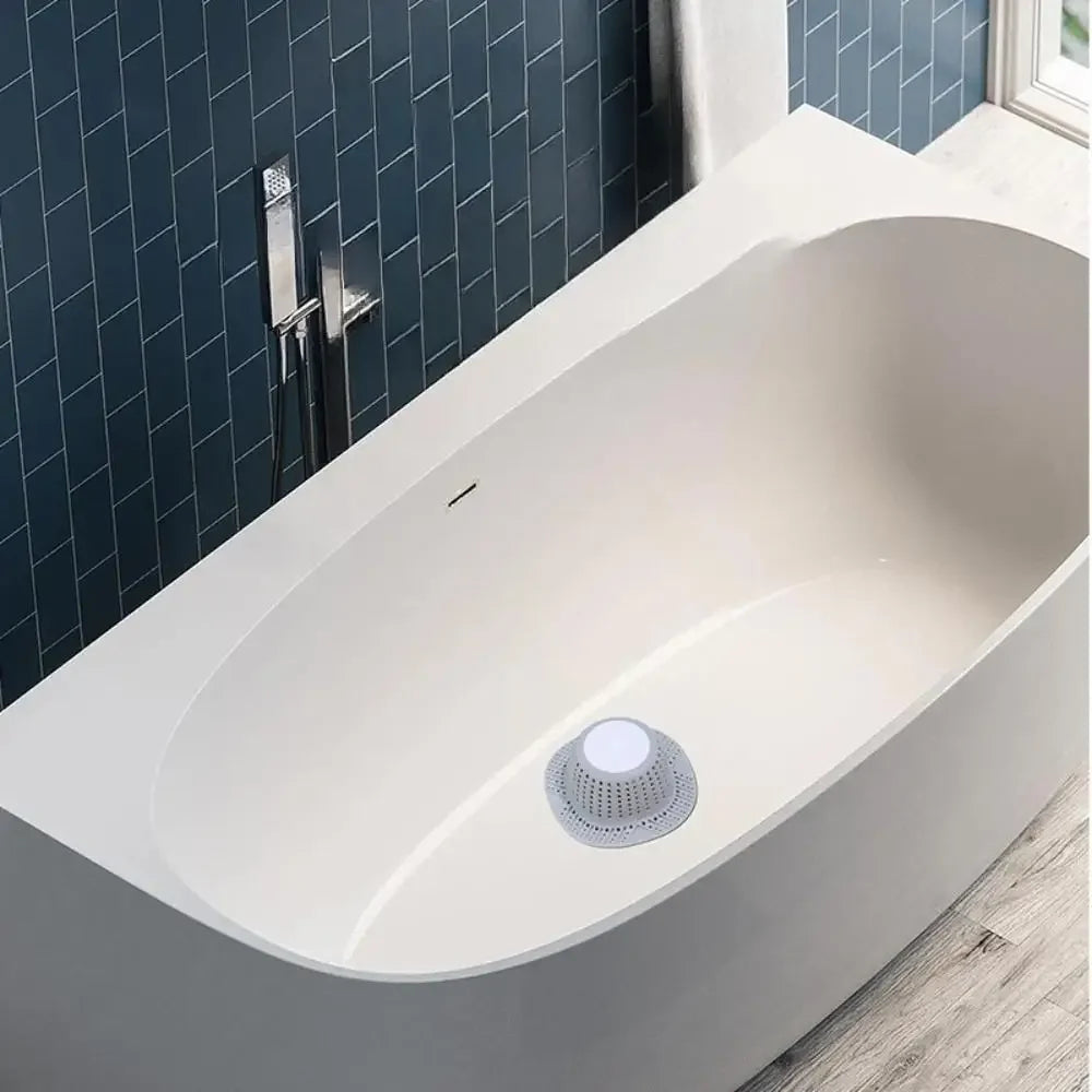 DrainGuard™ – Collapsible Hair Catcher Protector