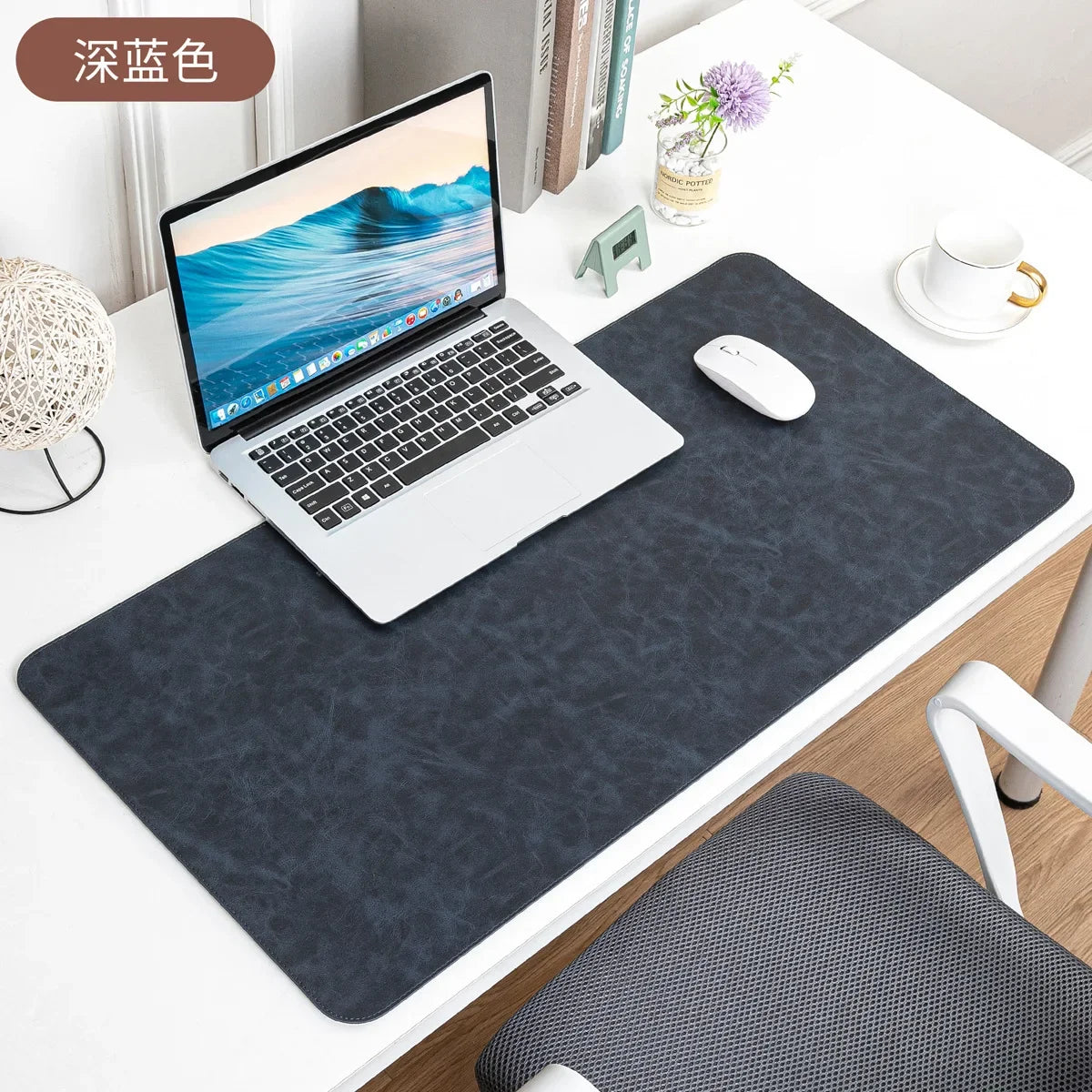 Gadgit Co™ Waterproof PU Leather Desk Mat | Non-Slip, Easy-Clean, 5 Sizes