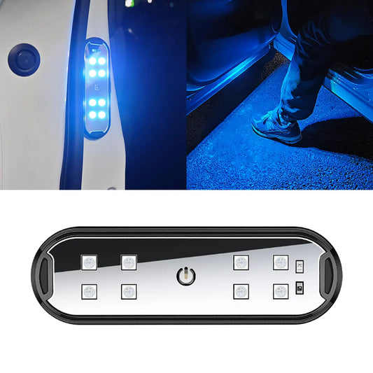 Gadgit Co RGB Car Door Warning Lights | Wireless, Auto Sensor, 2pcs