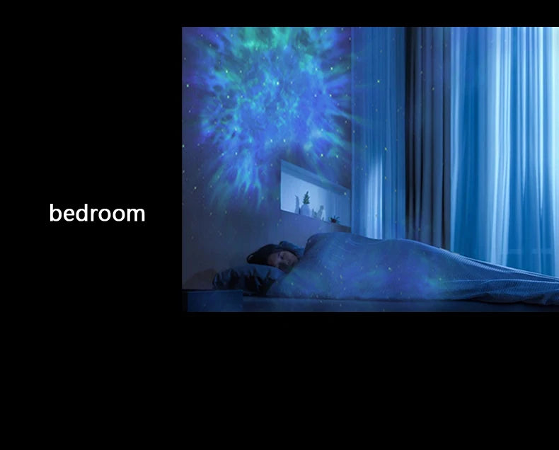 Gadgit Co™ Astronaut Galaxy Light Projector | Bluetooth Speaker, Remote